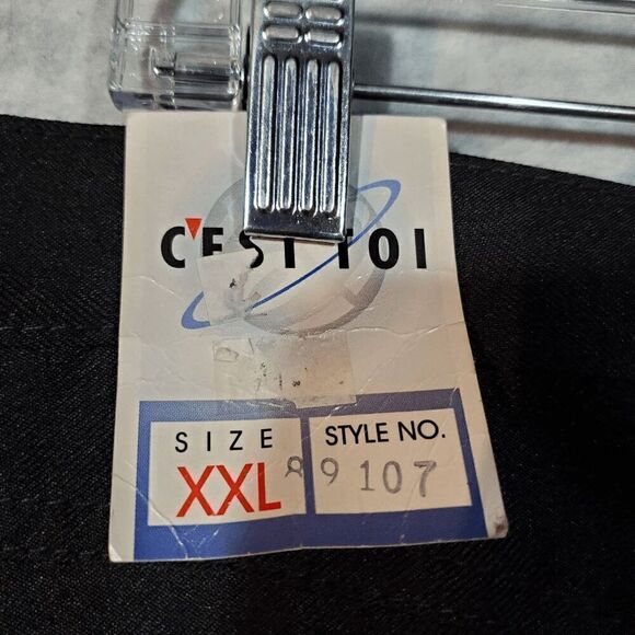 C’EST TOI Pants Womens 2XL Black Bootcut USA Premium Flat Front Comfort Preppy - Picture 2 of 11